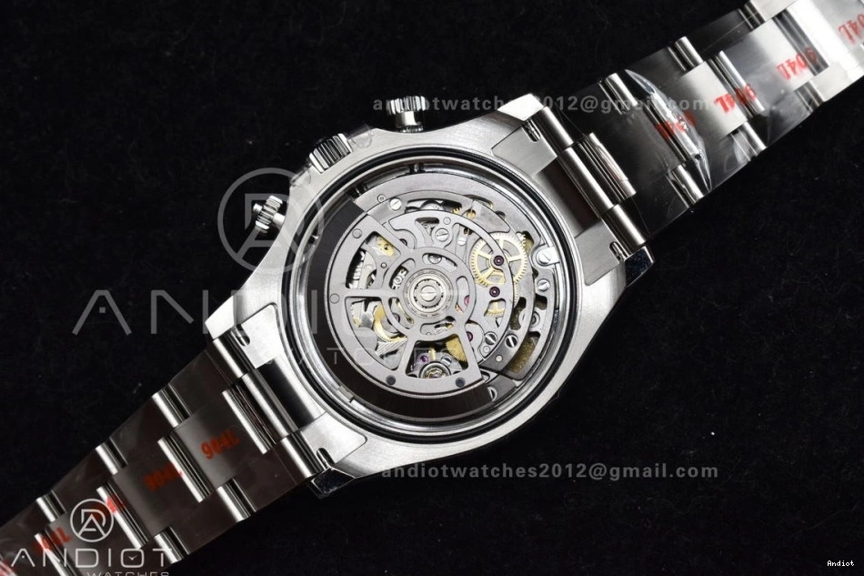 SBF 1:1 Factory VS Steel 126500 Black Rolex Daytona Movement 1051 904L SL4801 SunProtective Dial in 0810